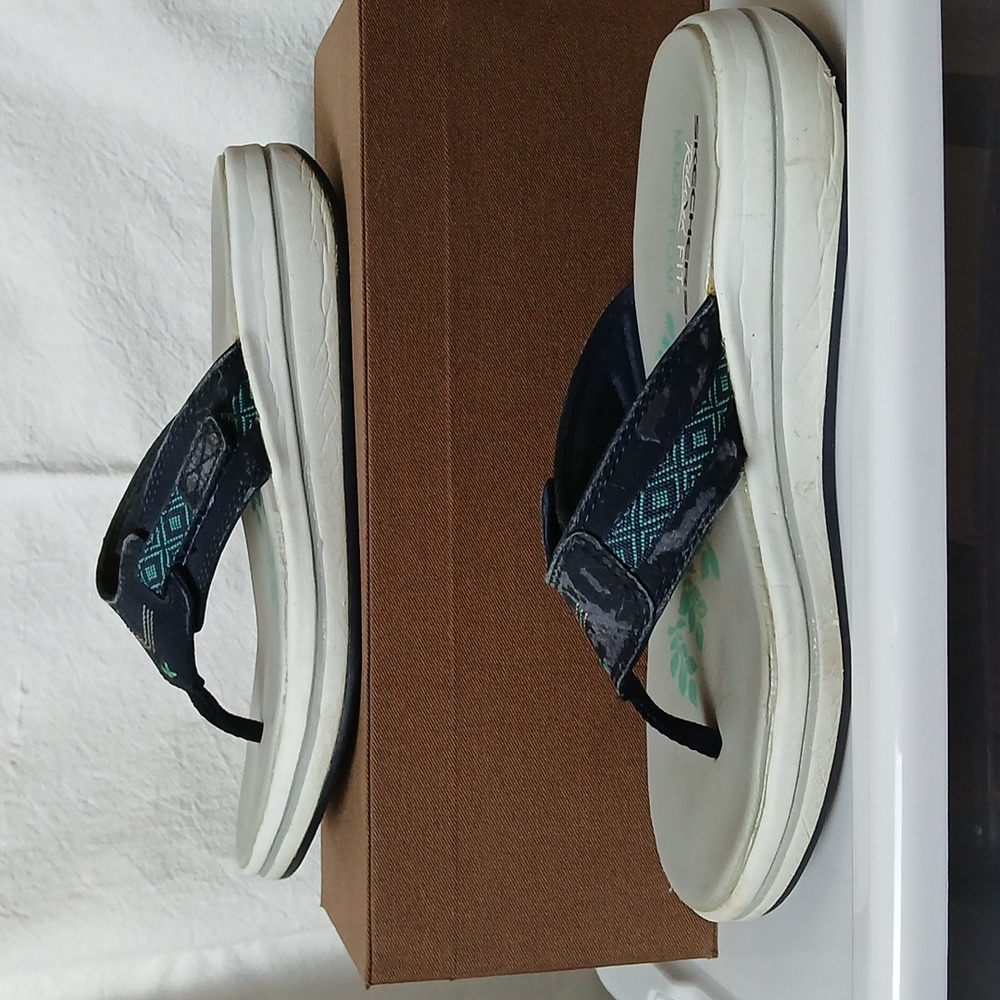 Skechers Women's Blue Sandals - Picture 2 of 8